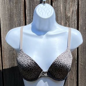 Maidenform gray & black underwire bra size 32D